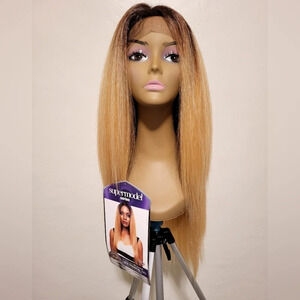 Sensationnel Series Swiss Lace Silk Based Lace Front Wig - Sunniva - T4/27/613
